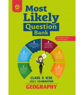 Oswal Most Likely Question Bank for Geography ICSE Class 10 | Latest Edition